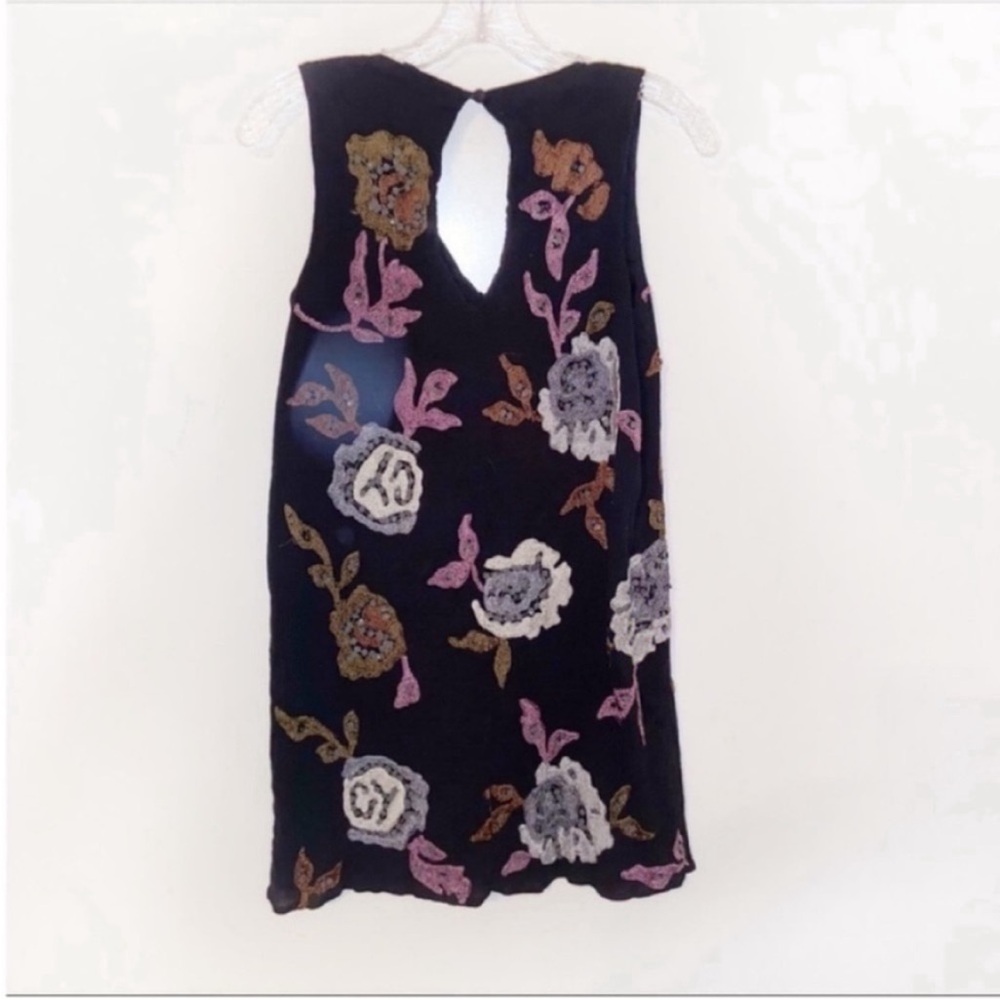 Free People dress navy blue sequin embellished mini - Picture 7 of 9